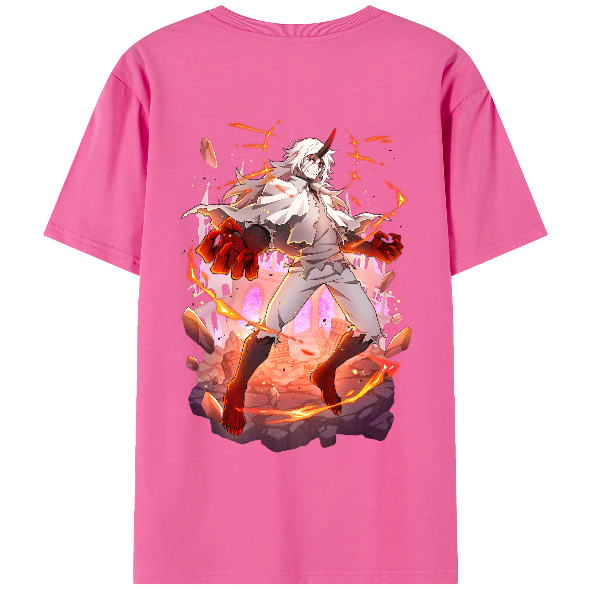 （画像用） 文豪ストレイドッグス Bungo Stray Dogs レディース半袖Tシャツ(バックプリント)